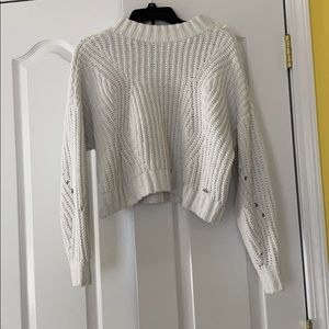 Crop top high neck